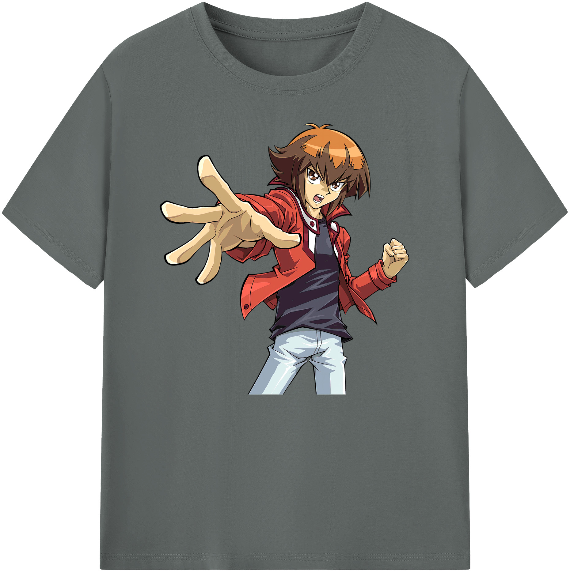 （画像用） 遊☆戯☆王 Yu-Gi-Oh! 綿100％ メンズ半袖Tシャツ｜肌触りやわらか＆通気性